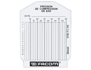 Facom - Karty Kontrolne - 911B.FC