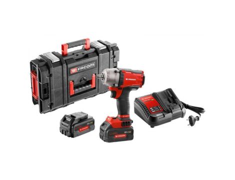 Facom - 18V 1/2 Kompakowy Klucz Udarowy Zestaw - FCF894P2-QW