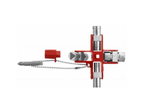 Facom - Klucz krzyżakowy do szaf elektrycznych z wieloma końcówkami - 838305PB