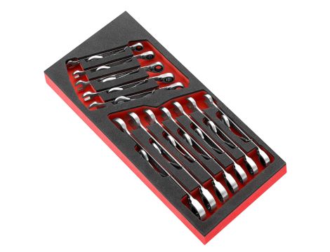 Facom - Sls Mod 12 Kluczy grzechotki Oczk-Pl 8-19Mm - MODM.467J12SLS