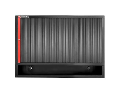 Facom - Szafka wisząca Jetline+, podwójna zamykana z roletą, czerwona - JLS3-MHDR