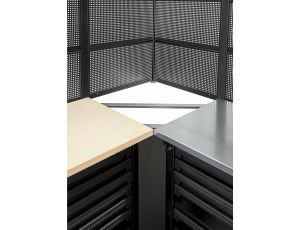 Facom - Blat narożny ocynkowany z panelami perforowanymi - RWS2-CSGBS