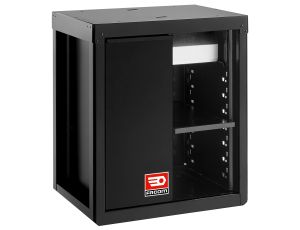 Facom - Szafka stojąca z koszem na śmieci i uchwytem na rolkę papieru, czarna - RWS2-MBSERBS