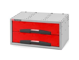 Facom - Średnia Szafka 2 Stałe Szuflady Niska - F50000051