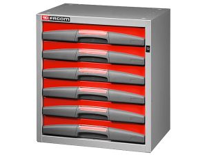Facom - Mała Szafka 6 Stałe Szuflady Wysoka - F50000065