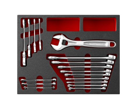 Facom - Matrix Foam Modułes Of Wrenches - 17Pcs - F50031047