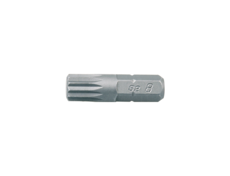 King Tony - BIT 1/4" SPLINE M8 x 25mm - 102508M