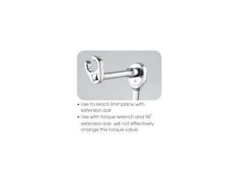 King Tony - KLUCZ PŁASKI 10mm SPECJALNY OTWARTY BOCZNY 3/8" 12-kątny - 1031-10R - 2