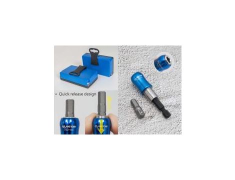 King Tony - ZESTAW BITÓW 1/4" 32cz. Z UCHWYTEM 7702-25 +753-63, PŁASKIE 3 - 6mm, PH1-PH3, PZ1- PZ3, HEX 3 - 6mm, TORX T10 -T40 - 1032CQ - 2