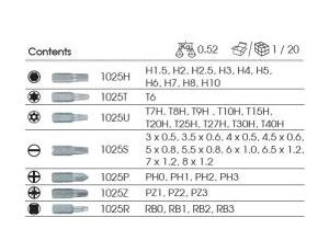 King Tony - ZESTAW BITÓW 1/4