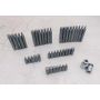 King Tony - ZESTAW BITÓW 10mm 44cz. HEX 4 - 12mm, TORX T20 - T60, SPLINE M - M12, KASETA - 1044CQ - 2