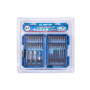 King Tony - ZESTAW BITÓW DO WKRĘTARKI 1/4" 44cz., BITY HEX, TORX, PH, PZ, PŁASKIE, NASADOWE - 1044MR - 3