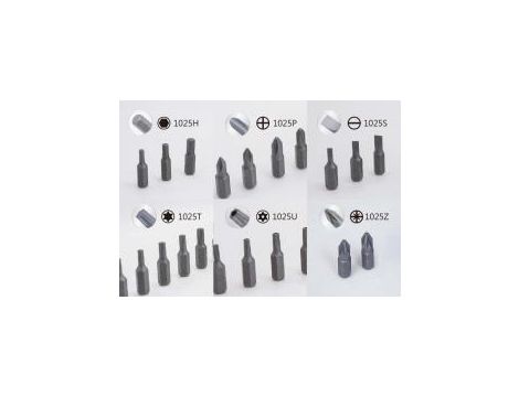 King Tony - ZESTAW 1/4" BITÓW Z GRZECHOTKĄ 49 elementów - 1048MR - 4