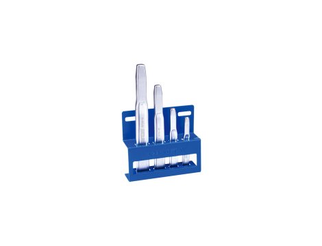 King Tony - ZESTAW PRZECINAKÓW PROFILOWANYCH 4 SZT. ZE STOJAKIEM 87108 - 11104PR