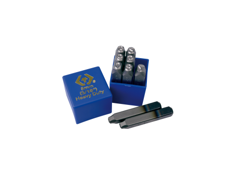 King Tony - NUMERATORY WZMACNIANE 5MM (0 - 9) 11 x 11mm - 11509SQ05