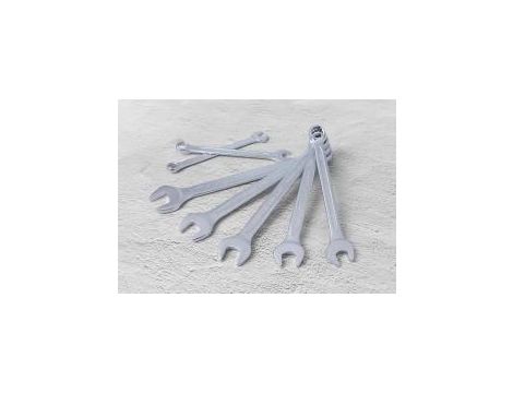 King Tony - ZESTAW KLUCZY PŁASKO-OCZKOWYCH CALOWYCH 3/8 - 3/4" 7cz., ETUI - 1207SR - 4