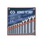 King Tony - ZESTAW KLUCZY PŁASKO-OCZKOWYCH CALOWYCH 1/4 - 15/16", 11cz. ETUI - 1211SR - 2