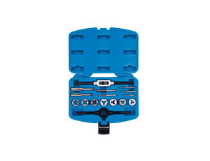 King Tony - ZESTAW METRYCZNYCH NARZYNEK I GWINTOWNIKÓW 16 CZĘŚCI - 12916MQ1