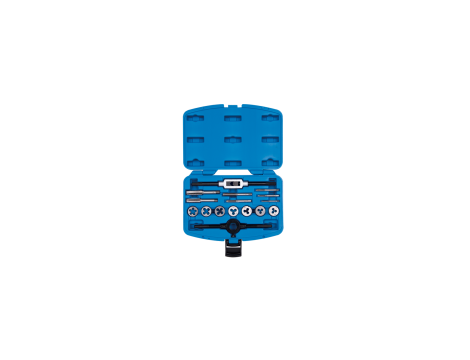 King Tony - ZESTAW METRYCZNYCH NARZYNEK I GWINTOWNIKÓW 16 CZĘŚCI - 12916MQ1