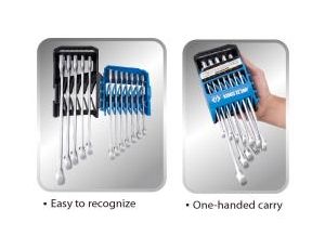 King Tony - ZESTAW KLUCZY PŁASKO-OCZKOWYCH 12 CZ. 8 - 22MM - 12D12MRS - image 2