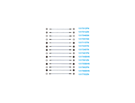 King Tony - WKRĘTAK DWUSTRONNY IMBUS Z KULKĄ H5 + IMBUS H5 x 175mm - 131755BHN