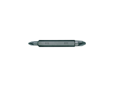 King Tony - BIT DWUSTRONNY 1/4" POZIDRIV No.1/2 x 60mm PZ1 - 1360012Z