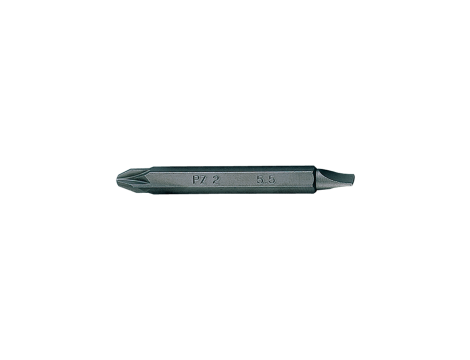 King Tony - BIT DWUSTRONNY 1/4" POZIDRIV No.3 / PŁASKI 7,0 x 1,2 x 60mm - 1360703Z