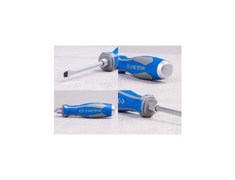 King Tony - WKRĘTAK PŁASKI ŚLUSARSKI 10,0 x 1,6mm 10,0 x 300mm - 14621012 - 4