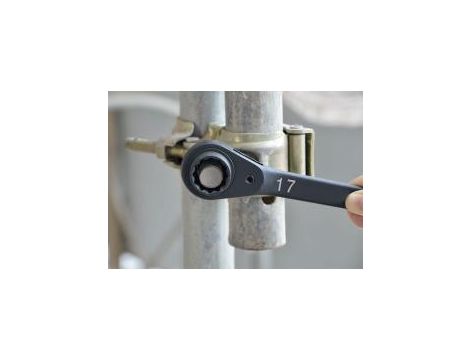 King Tony - DWUSTRONNY KLUCZ NASADKOWY Z GRZECHOTKĄ 32x36mm, DŁ. 450mm - 15003236P - 4