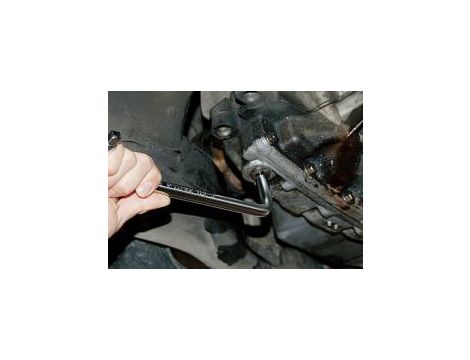 King Tony - POKRĘTŁO TRZPIENIOWE DO KORKA OLEJU TYP "L" 90° 230mm, KWADRAT DWUSTRONNY 8mm x 10mm , CHROM - 1586-09 - 2