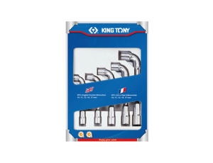 King Tony - ZESTAW KLUCZY FAJKOWYCH 5cz. 10 - 17mm - 1805MR