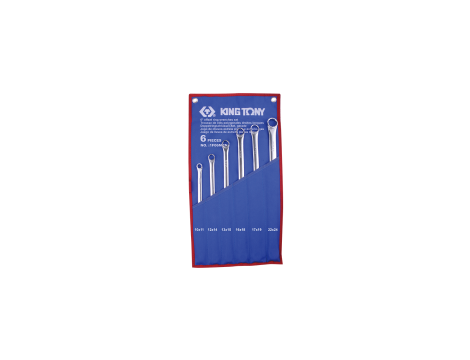 King Tony - ZESTAW KLUCZY OCZKOWYCH EKSTRA DŁUGICH 6cz. 10 - 24mm, ETUI - 1F06MRN