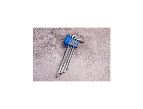 King Tony - ZESTAW IMBUSÓW 9 szt. 1120M - HEX Z KULKĄ EKSTRA DŁUGIE 1,5 - 10mm - 20109MR - 2