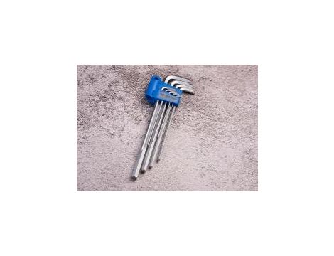 King Tony - ZESTAW IMBUSÓW 9 szt. 1125M - HEX EKSTRA DŁUGIE 1,5 - 10mm - 20209MR - 2