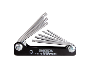 King Tony - ZESTAW IMBUSÓW 8 szt. TORX T9 - T40, SCYZORYK - 20308PR