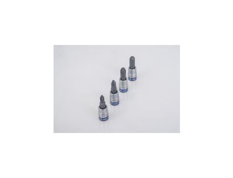 King Tony - NASADKA 1/4" Z KOŃCÓWKĄ KRZYŻAKOWĄ No.1 x 37mm PH1 - 203101 - 3