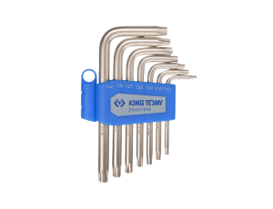 King Tony - ZESTAW IMBUSÓW 7 szt. 1147 - TORX Z OTWOREM T10 - T40 - 20407PR