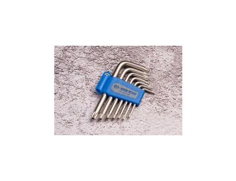 King Tony - ZESTAW IMBUSÓW 7 szt. 1147 - TORX Z OTWOREM T10 - T40 - 20407PR - 2