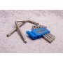 King Tony - ZESTAW IMBUSÓW 7 szt. 1147 - TORX Z OTWOREM T10 - T40 - 20407PR - 5