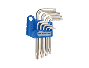 King Tony - ZESTAW IMBUSÓW 9 szt. 1147 - TORX Z OTWOREM T10 - T50 - 20409PR