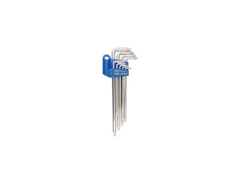 King Tony - ZESTAW IMBUSÓW 9 szt. 1127 - TORX Z OTWOREM EXTRA DŁUGIE T10 - T50 - 20419PR