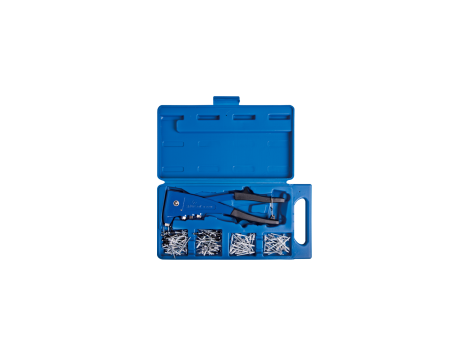 King Tony - NITOWNICA RĘCZNA DO NITÓW STALOWYCH 2.4 - 4.8mm Z ZESTWEM NITÓW - 21-20-07MR