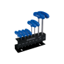 King Tony - ZESTAW IMBUSÓW Z UCHWYTEM "T" 8szt. 1150 - HEX Z KULKĄ 2 - 10mm, STOJAK - 21108MR - 2