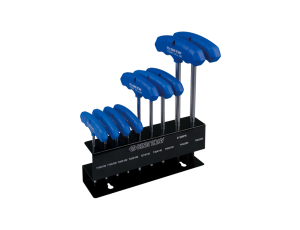 King Tony - ZESTAW KLUCZY TRZPIENIOWYCH Z UCHWYTEM 