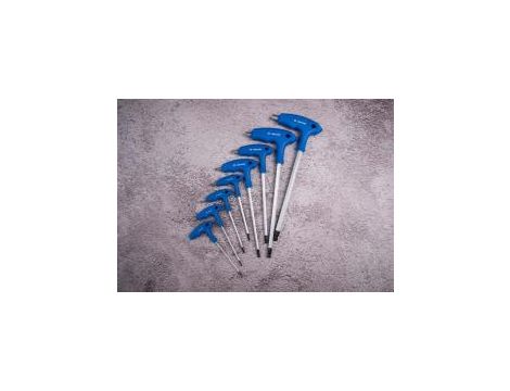 King Tony - ZESTAW IMBUSÓW Z UCHWYTEM "L" 8szt. 1160 - HEX / HEX Z KULKĄ 2 - 10mm, KARTON - 22108MR - 2