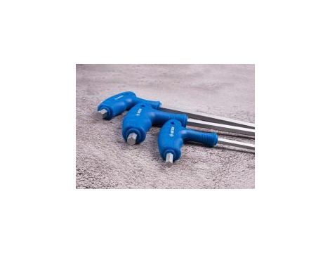 King Tony - ZESTAW IMBUSÓW Z UCHWYTEM "L" 8szt. 1160 - HEX / HEX Z KULKĄ 2 - 10mm, KARTON - 22108MR - 4