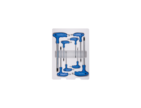 King Tony - ZESTAW IMBUSÓW Z UCHWYTEM "L" 8szt. 1165 - HEX 2 - 10mm, KARTON - 22208MR