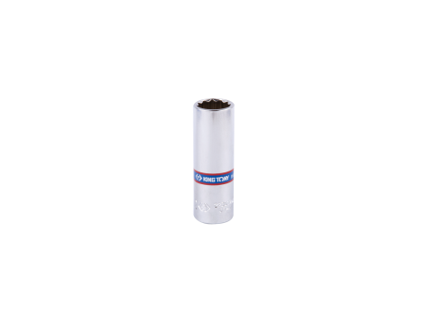 King Tony - NASADKA DŁUGA 1/4" 14mm x 50mm, 12-kąt Cr-V - 223014M