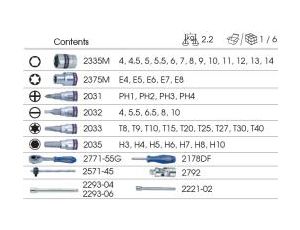 King Tony - ZESTAW NARZĘDZI 1/4