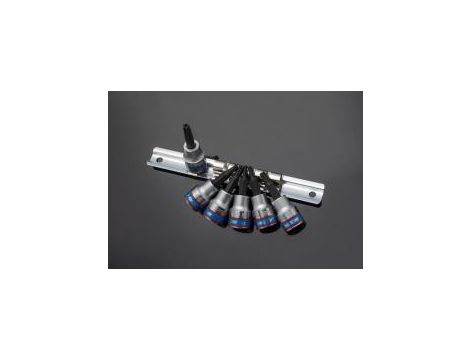 King Tony - ZESTAW NASADEK 3/8 " TORX 5-RAMIENNYCH 6cz. IPR10 - IPR30, SZYNA, - 3146PR - 2